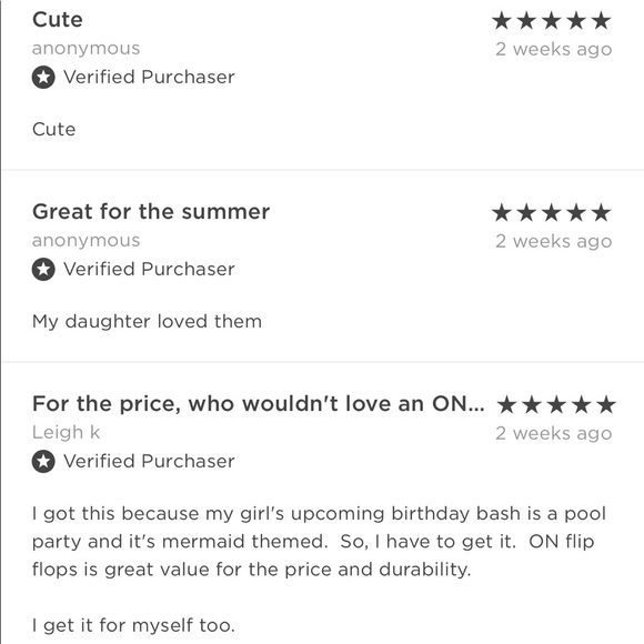 3/$15 NEW OLD NAVY Flip Flop Peace Sandals Kids - Picture 11 of 16